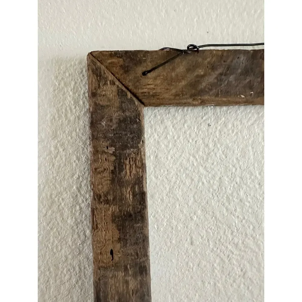 Rustic Homestead minimalist frame 8x10 western raw wood antique home decor photo